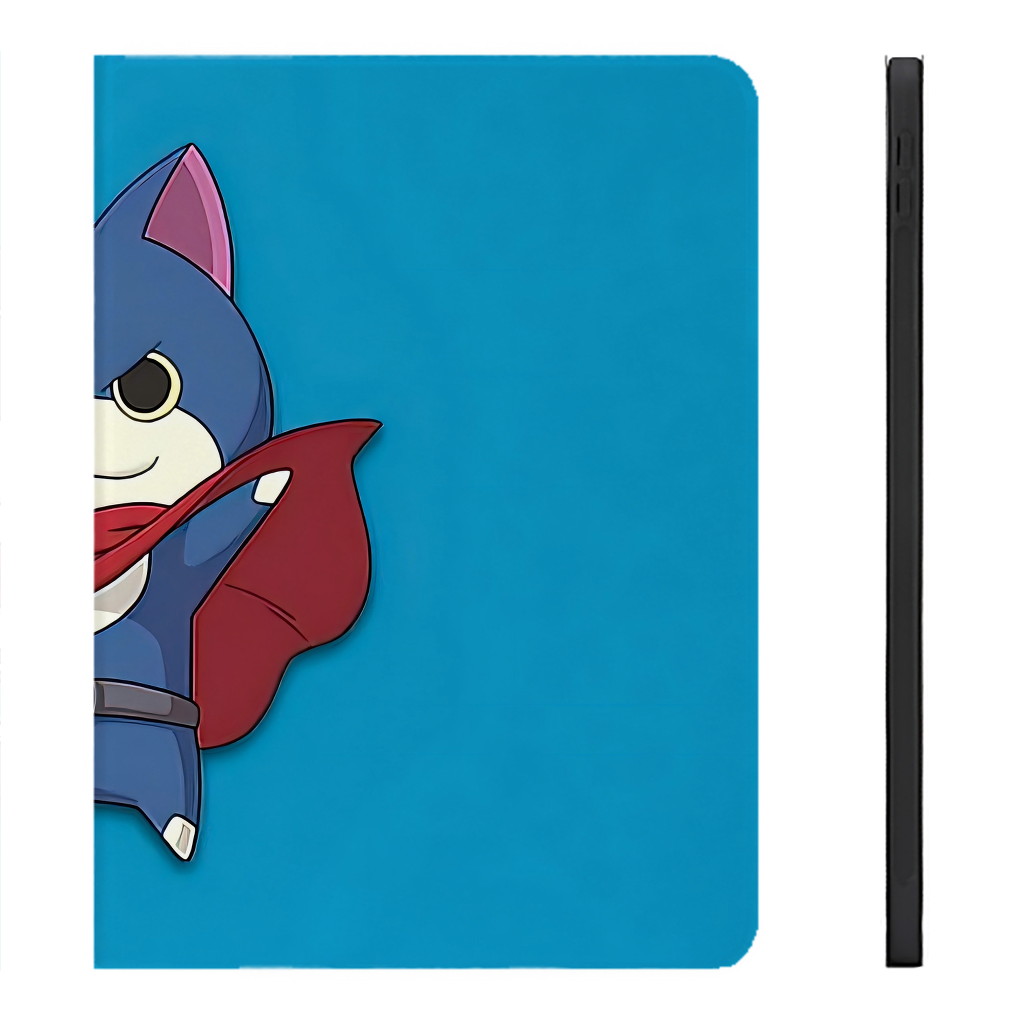 （画像用） 妖怪ウォッチ Yo-kai Watch IPadケース ペンホルダー付き ブックスタイルデザイン